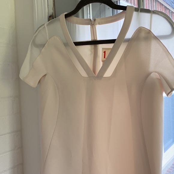 0’2nd cream dress worn once - Picture 2 of 4